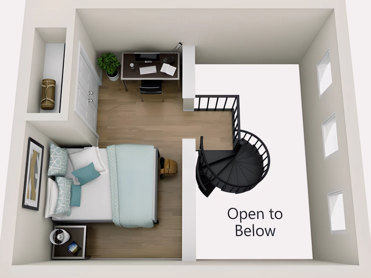 3 Rooms view 2