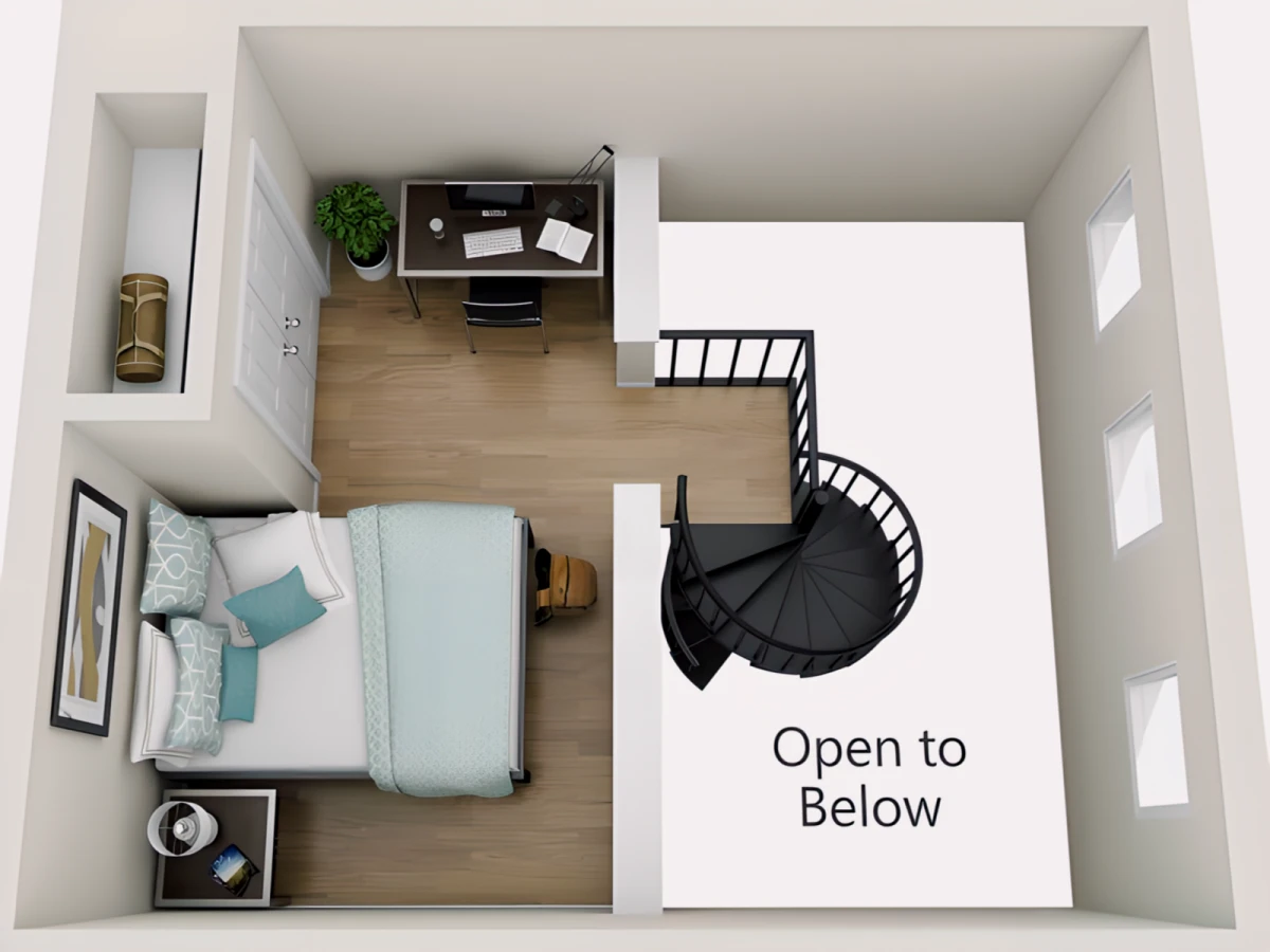 4 Rooms view 3