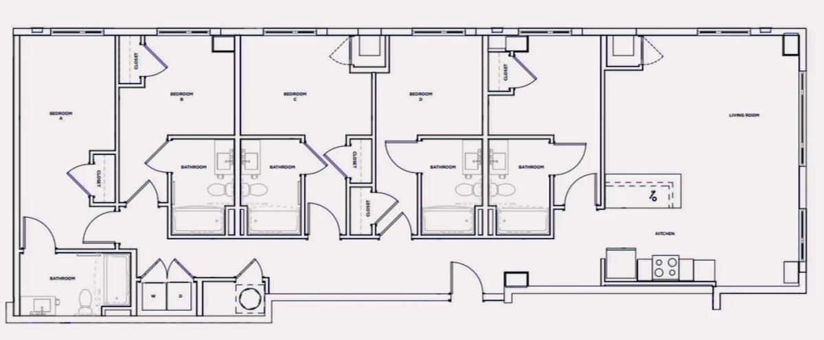 5 Rooms view 3