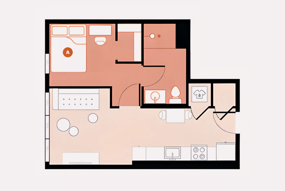3x3 Rooms view 1