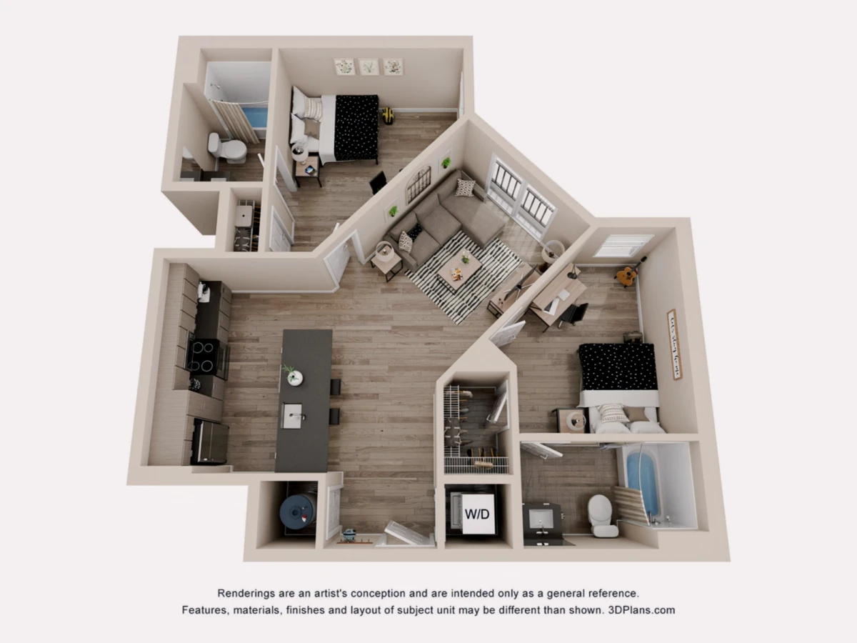 2 Rooms view 2