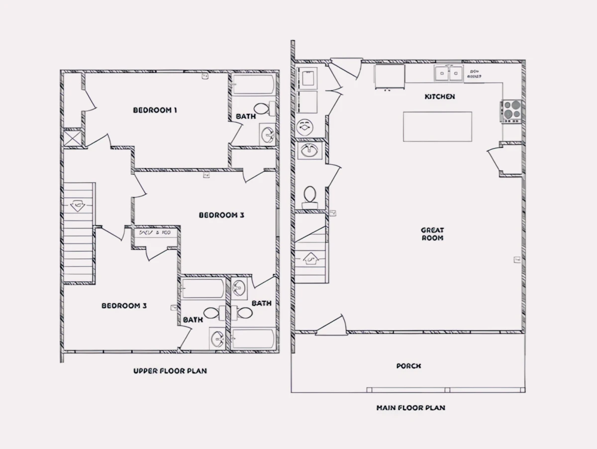 3 Rooms view 1
