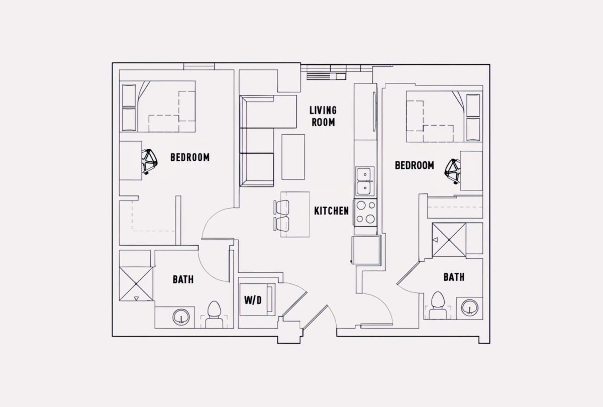 2 Rooms view 2