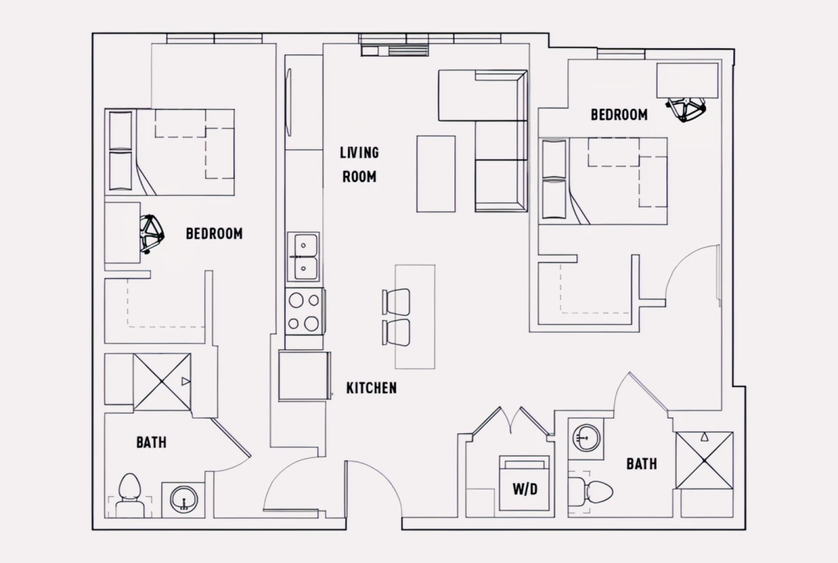 2 Rooms view 2