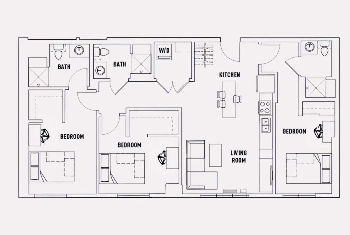 3 Rooms view 3
