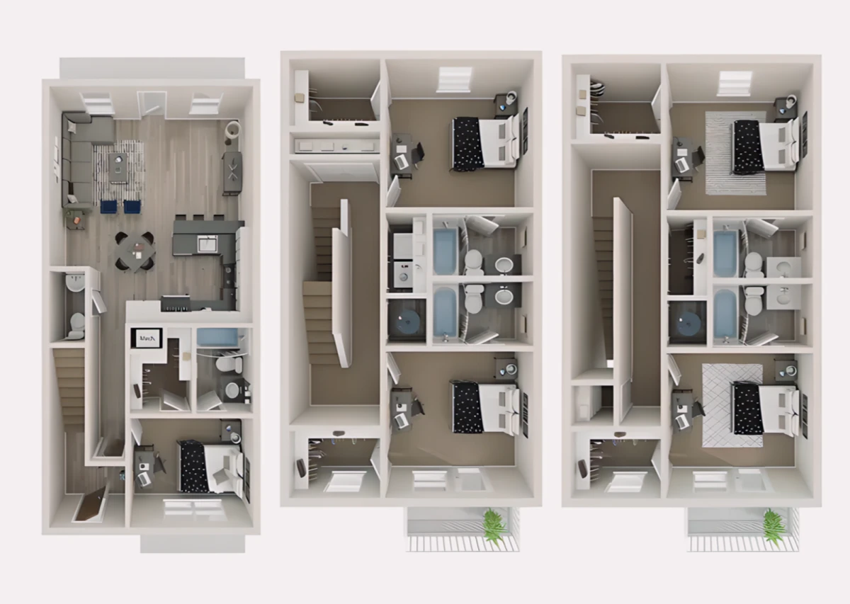 5 Rooms view 1