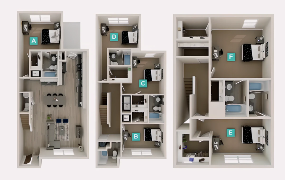 6 Rooms view 1