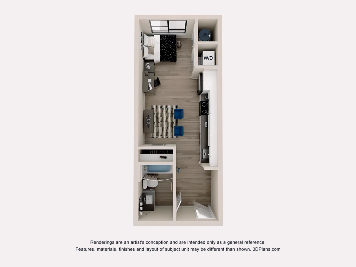 3 Rooms view 1