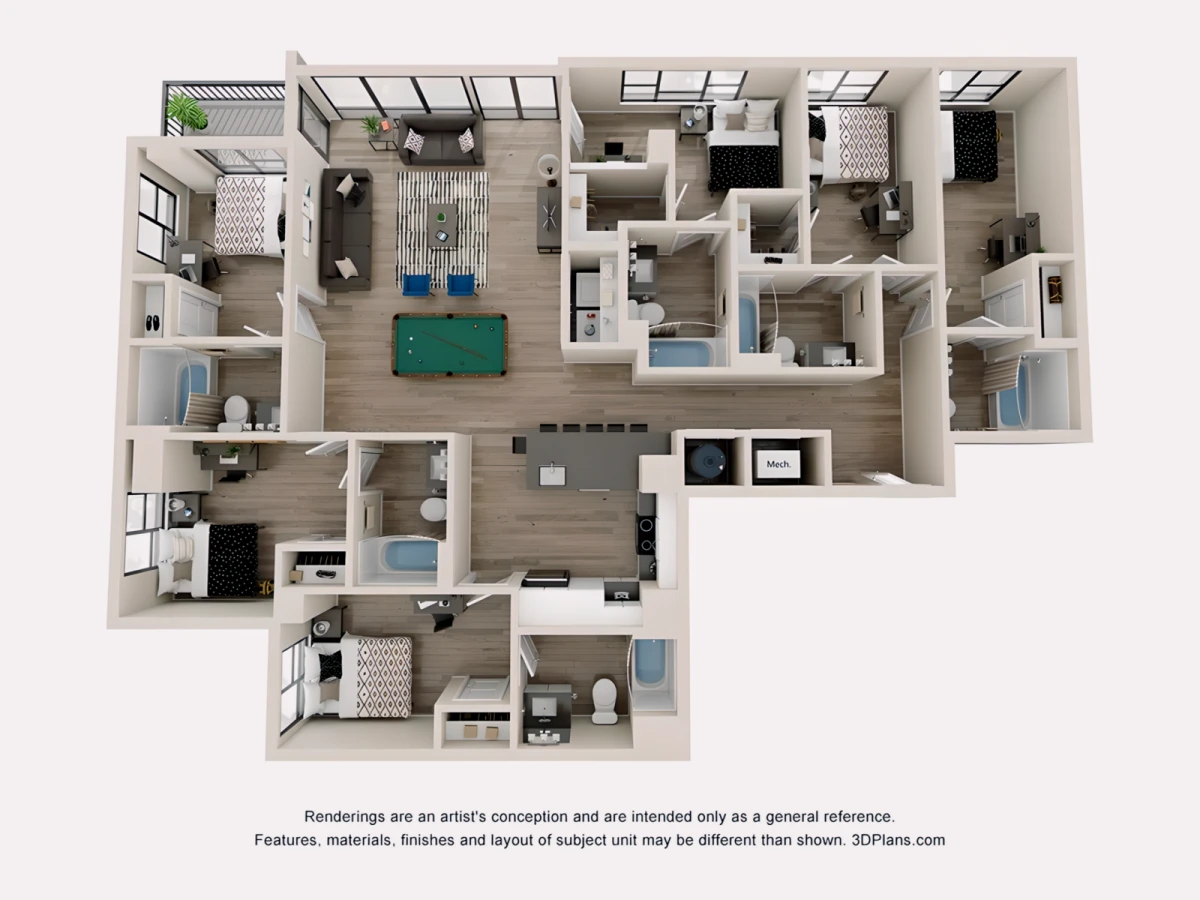 6 Rooms view 1