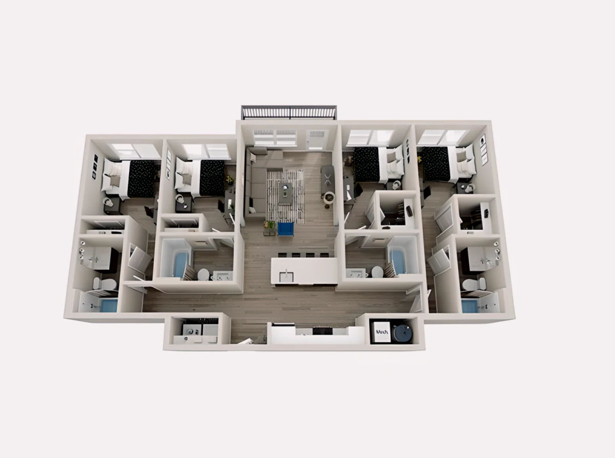 6 Rooms view 1