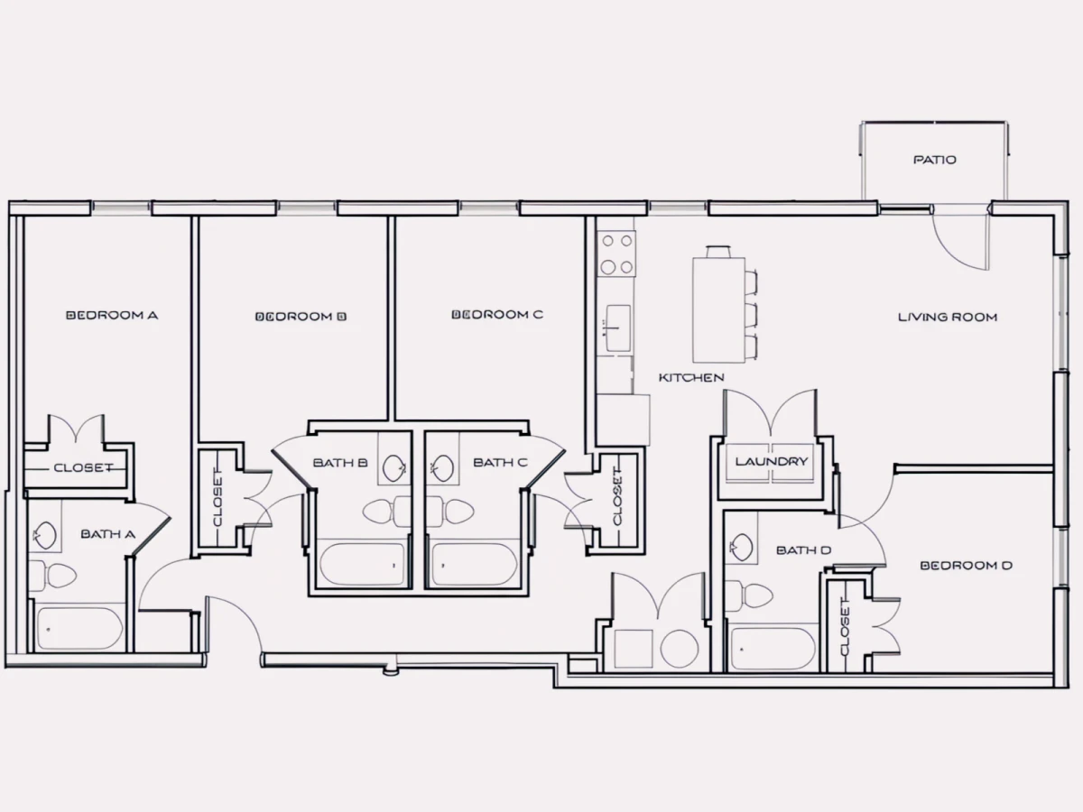 4 Bedroom / 4 Bathroom