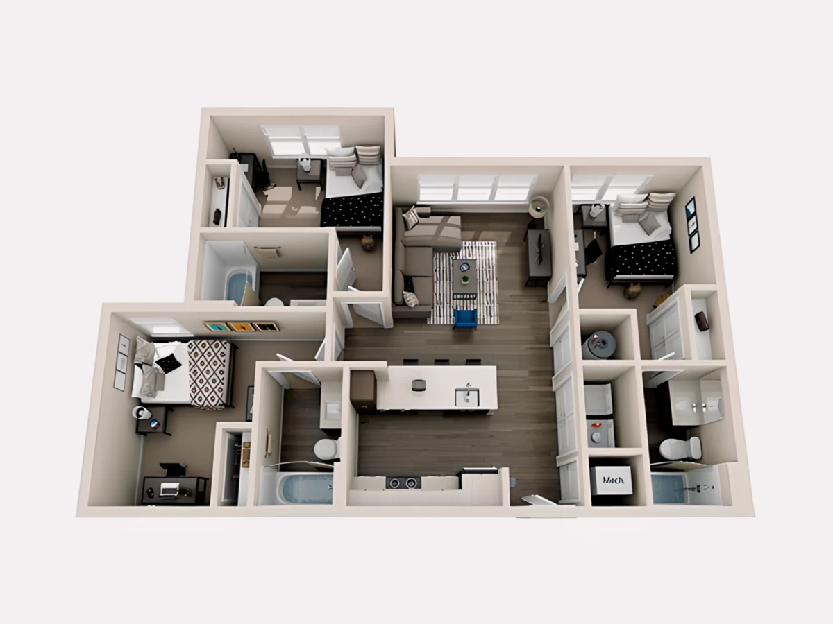 3 Bed 3 Bath Chelsea