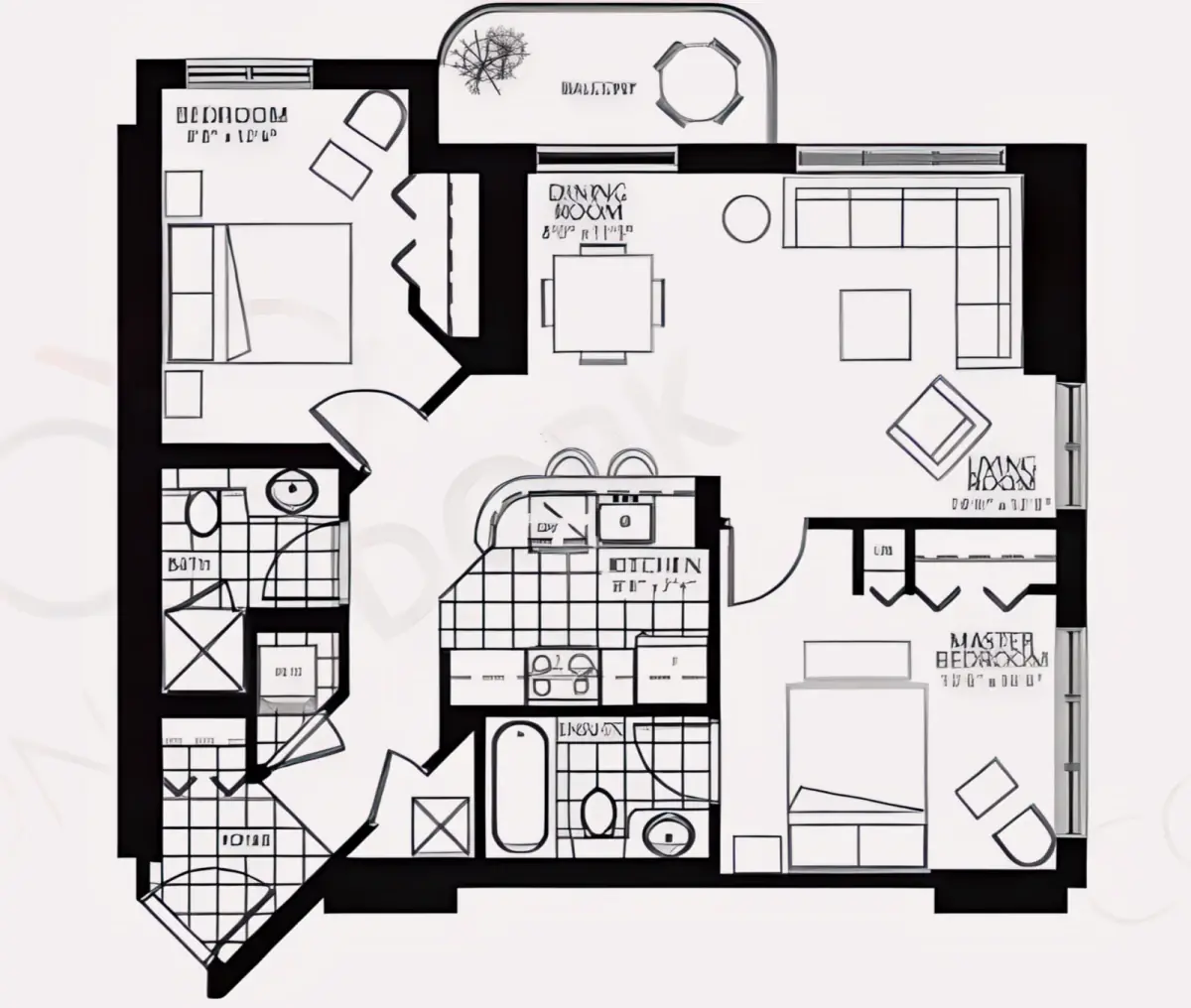 2Bedroom view 1
