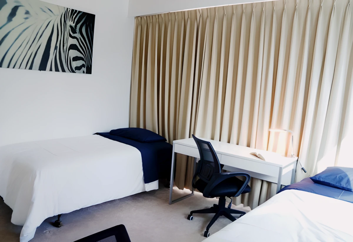 Shared Bedroom / Shared Bathroom