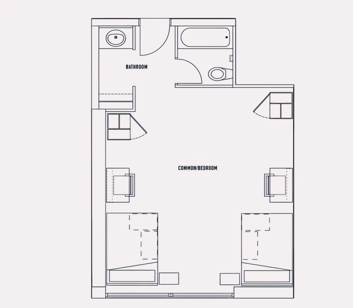 Studio Rooms view 2