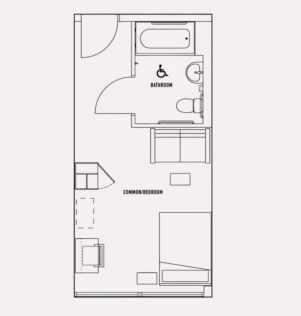 Shared Rooms view 3