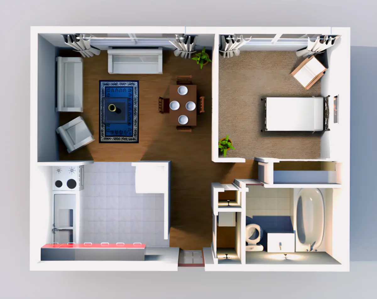 1 Rooms view 1