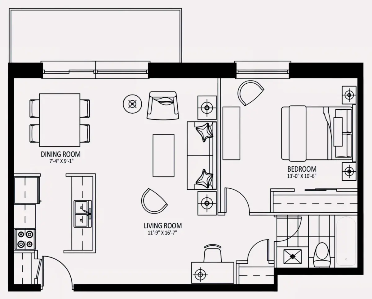 1 Rooms view 1