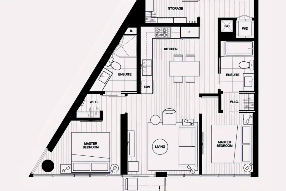 Two Rooms view 1