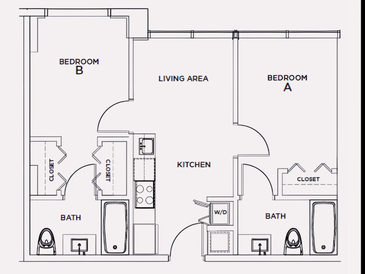 4 Rooms view 2