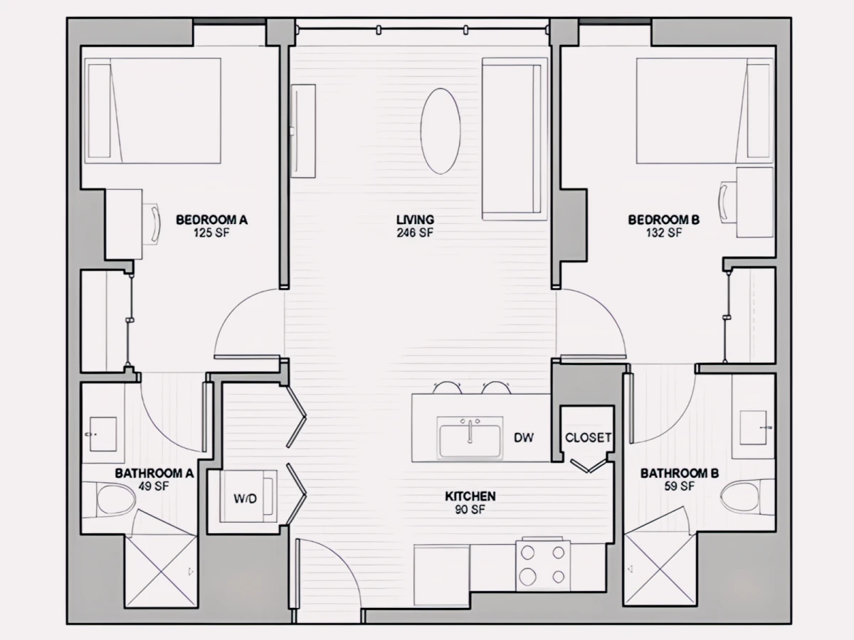 1 Rooms view 2