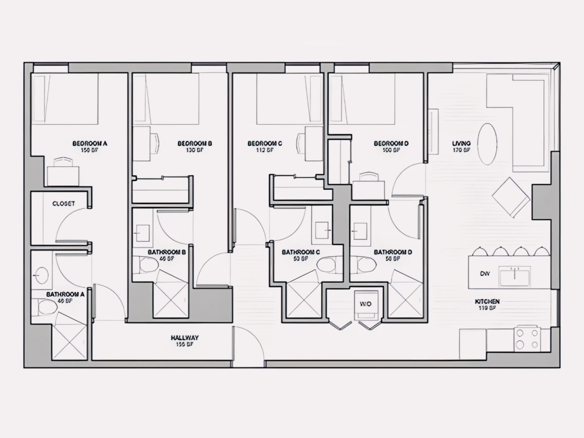 Shared Rooms view 1