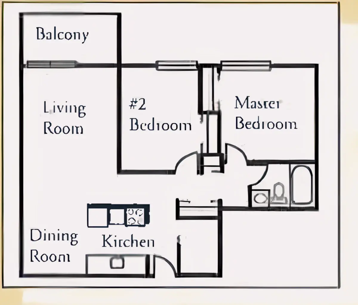 2 Rooms view 3