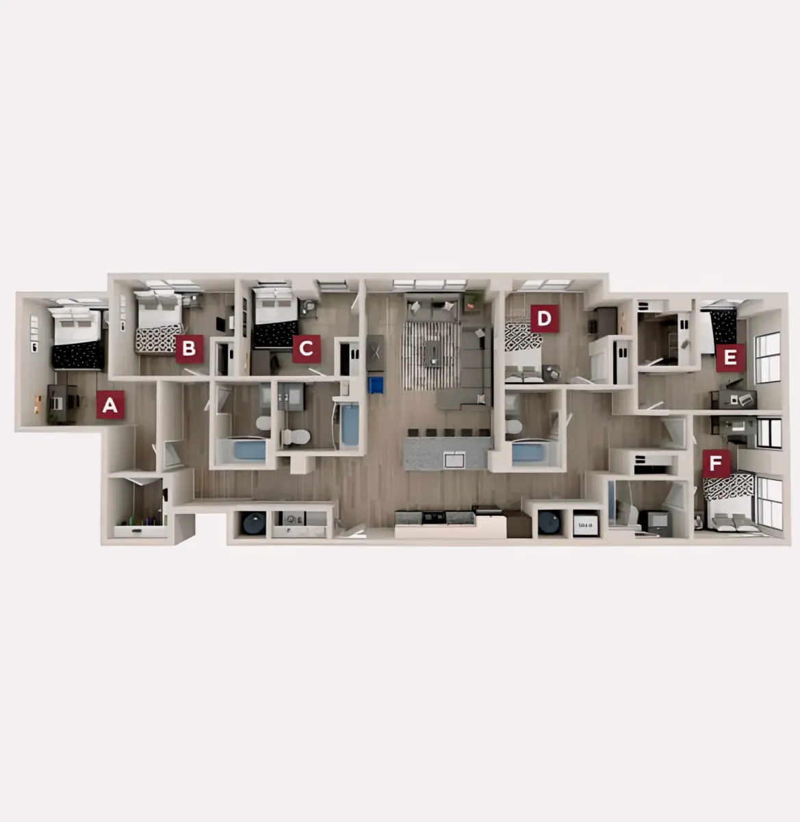 4 Rooms view 4