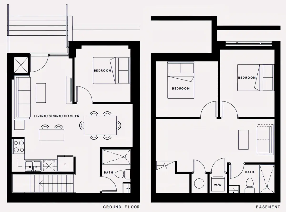 Unit Rooms view 3