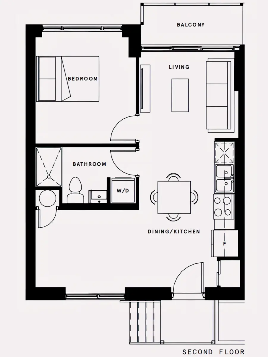 Unit Rooms view 2