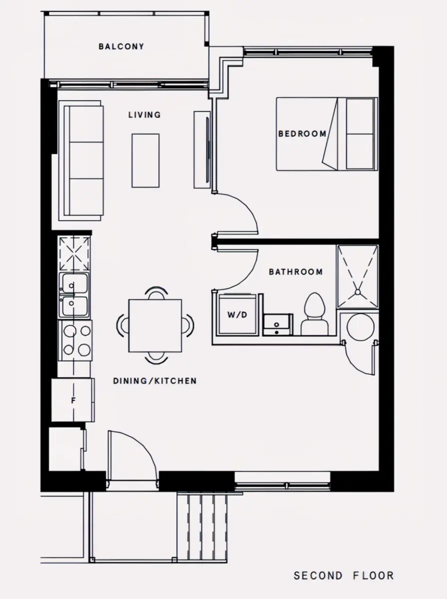 Unit Rooms view 2