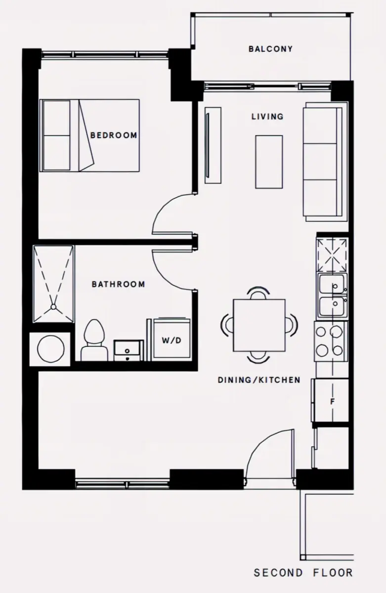 Unit Rooms view 4