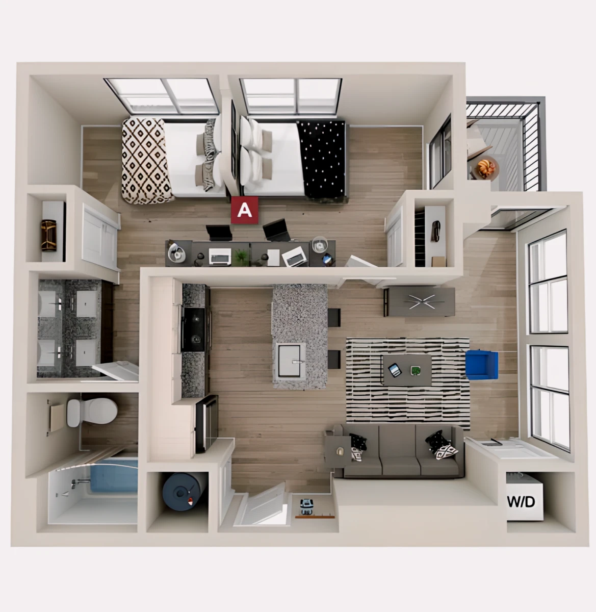 1 Rooms view 3