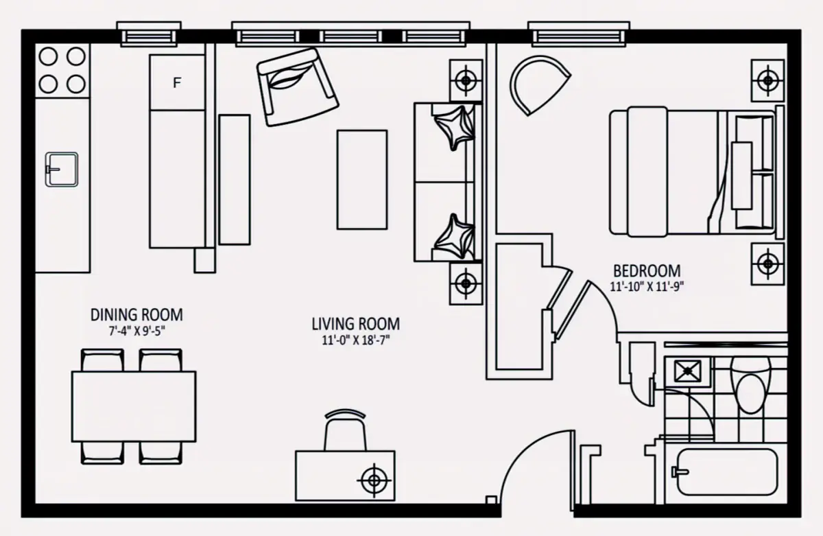 1 Rooms view 1