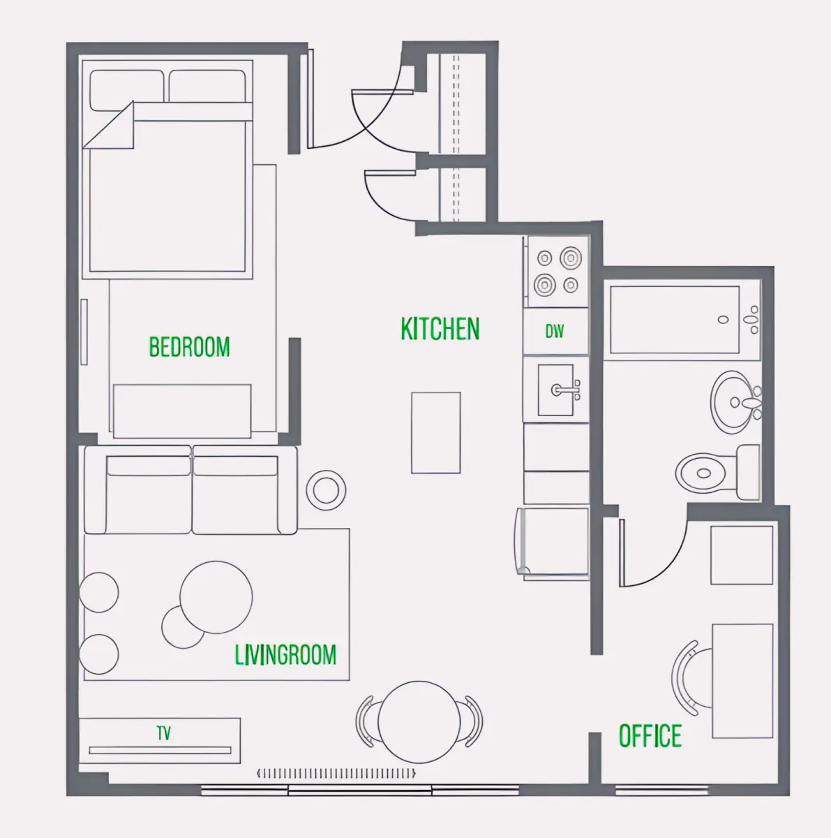 Junior 1 Bedroom
