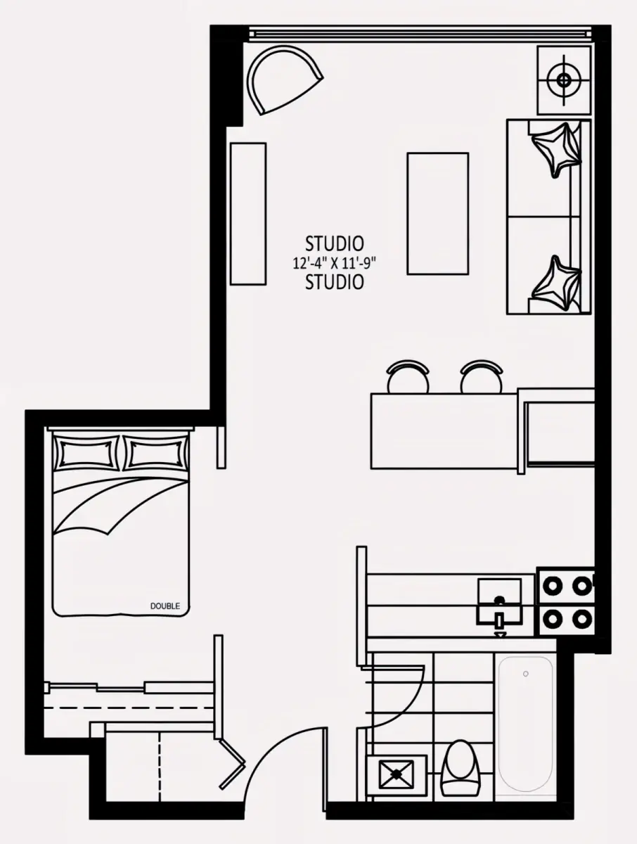 Studio Rooms view 4