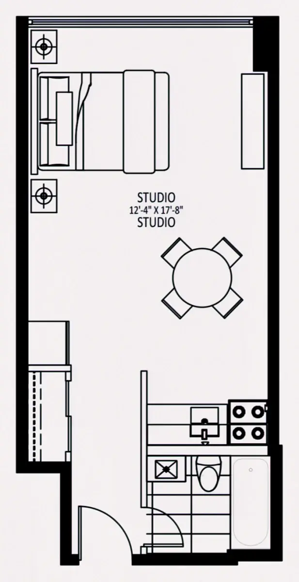Studio Rooms view 2