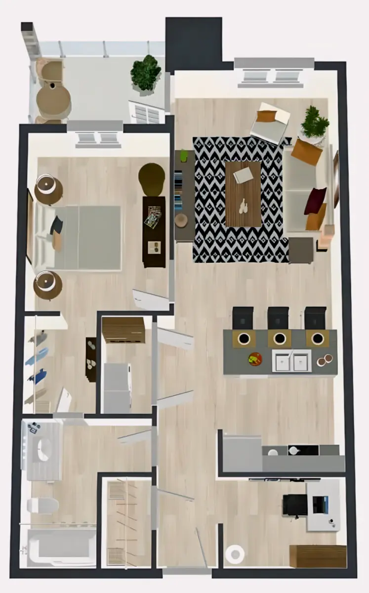 1 Rooms view 2