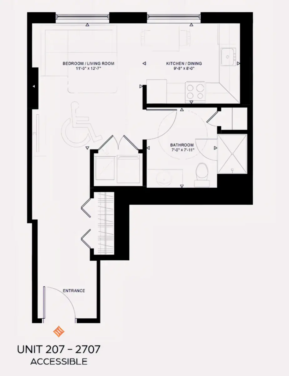 Studio Rooms view 3