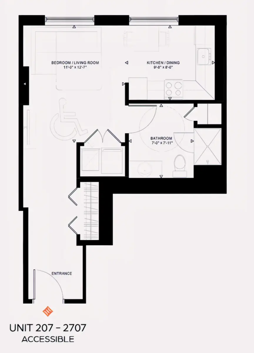 Studio Rooms view 1