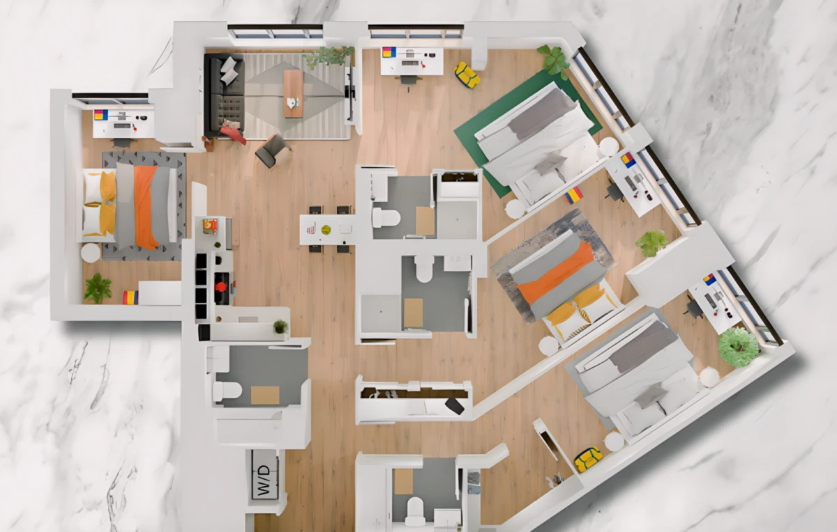 Quartz Rooms view 1