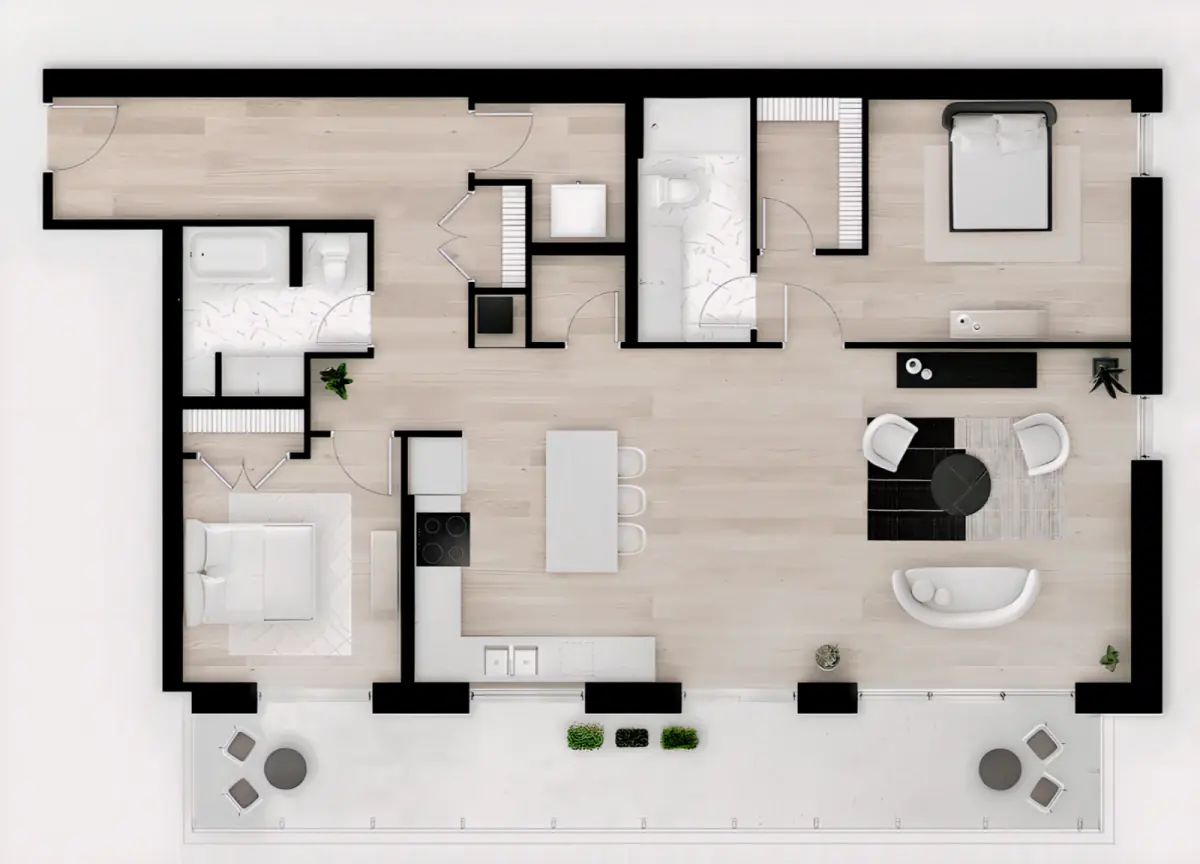 CATALONIA Rooms view 1