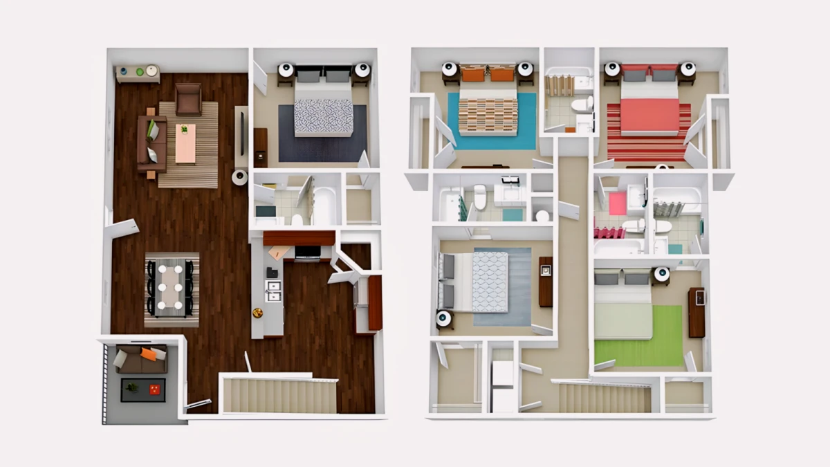 5BR/5BA Rooms view 3