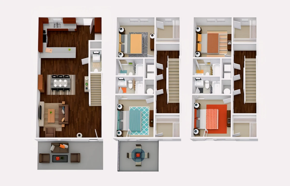 5BR/5.5BA Rooms view 1