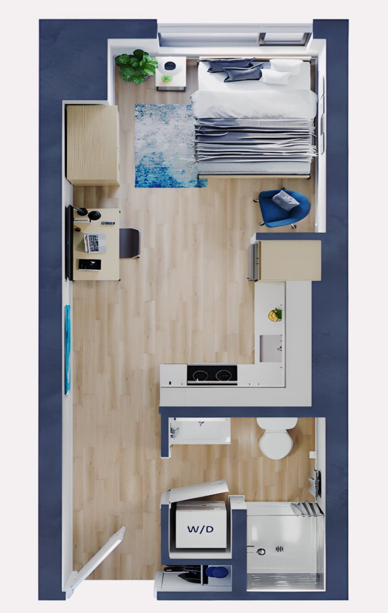 BACHELOR Rooms view 4