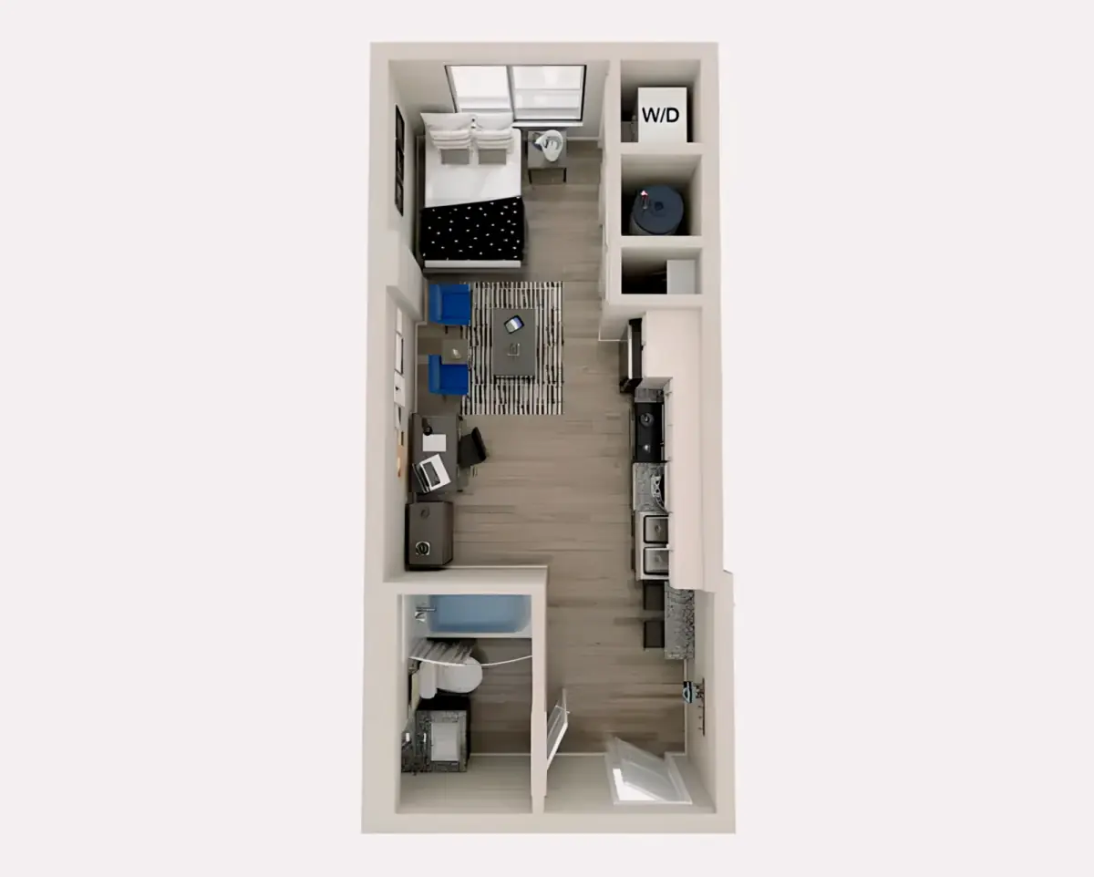 Studio Rooms view 1