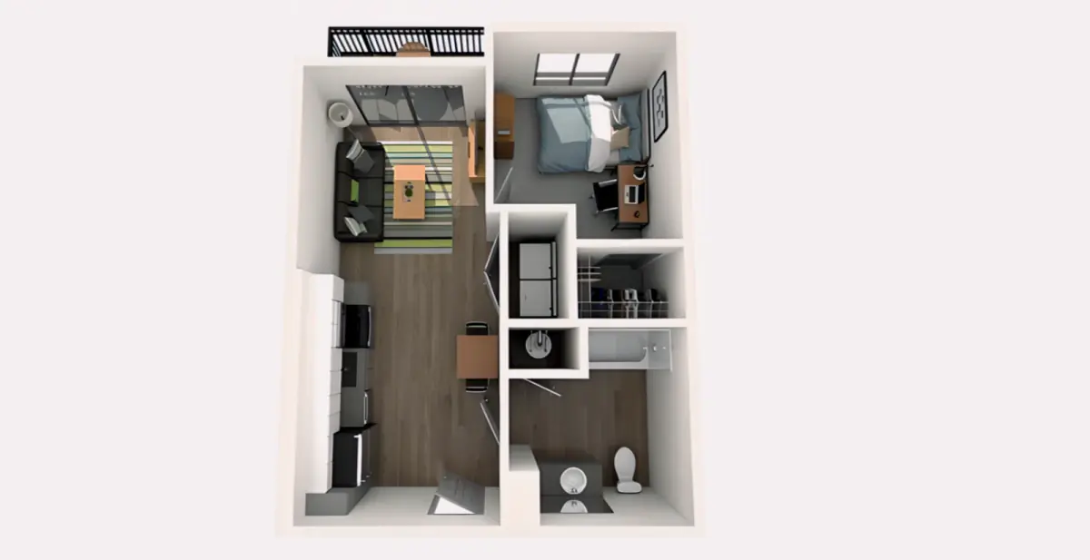 1 Rooms view 2
