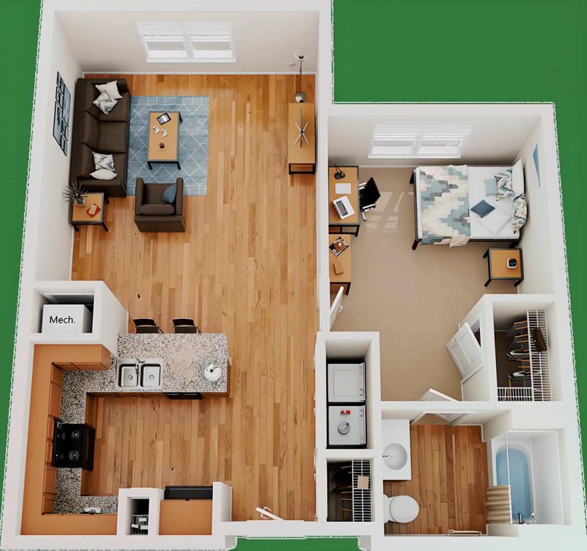 1 Rooms view 1