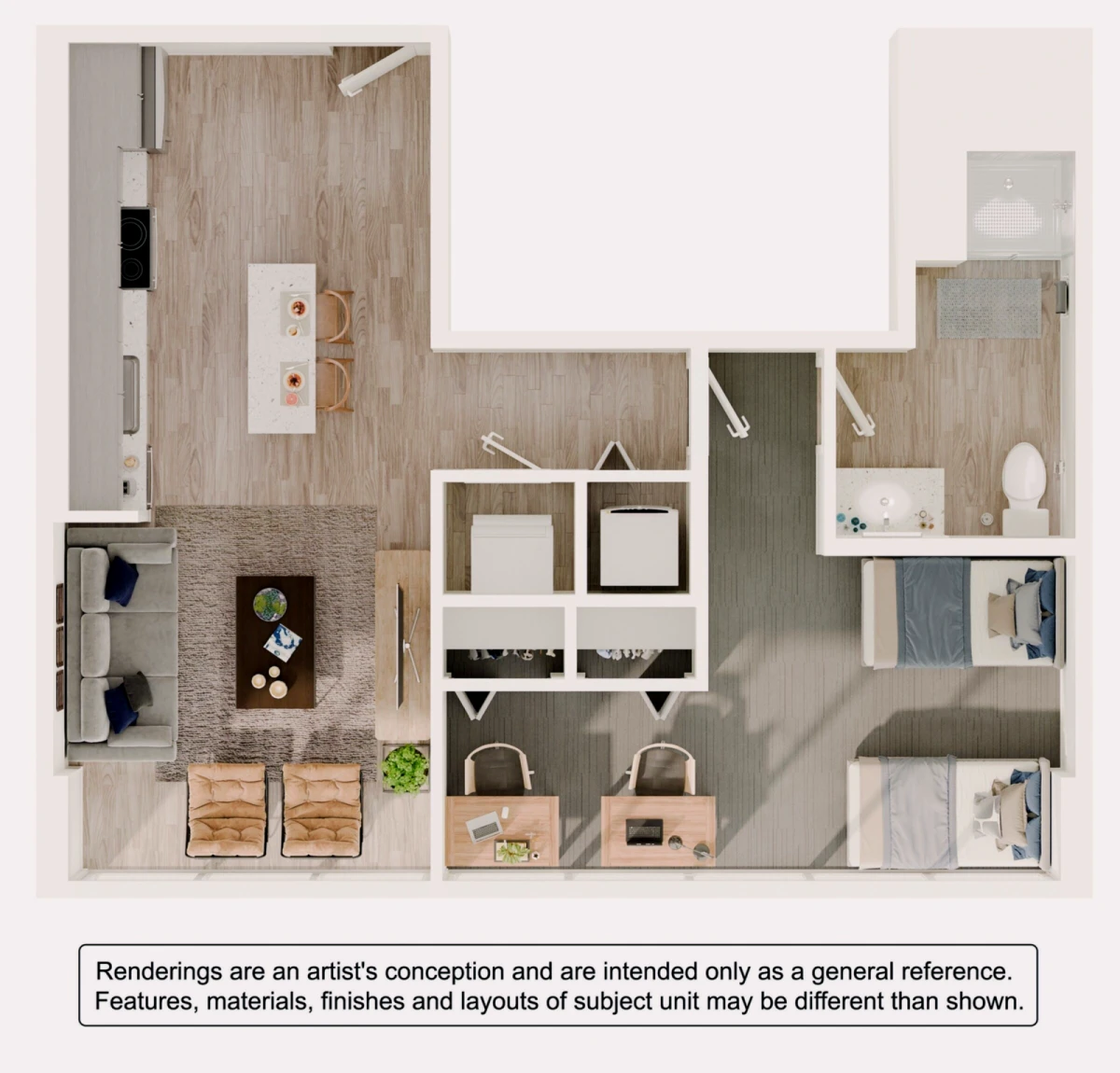 Shared Rooms view 2