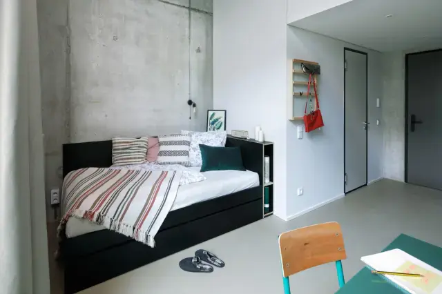 Welcoming studio next to the Riedberg campus of Goethe University
